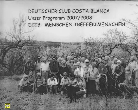 Auszug Vereinsheft Deutscher Club Costa Blanca 2007/2008