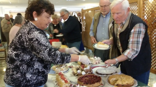 Kaffee und Kuchen Buffet