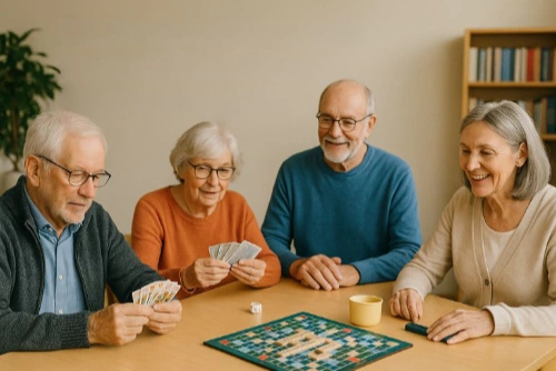 Clubnachmittag mit Kurzweil im Alter - Skat - Poker und Spiele